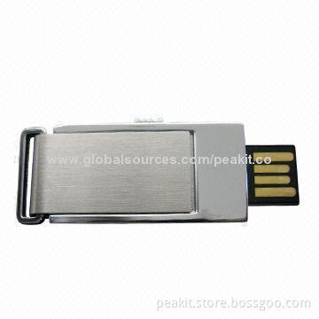 Retractable Metal USB Flash Drive